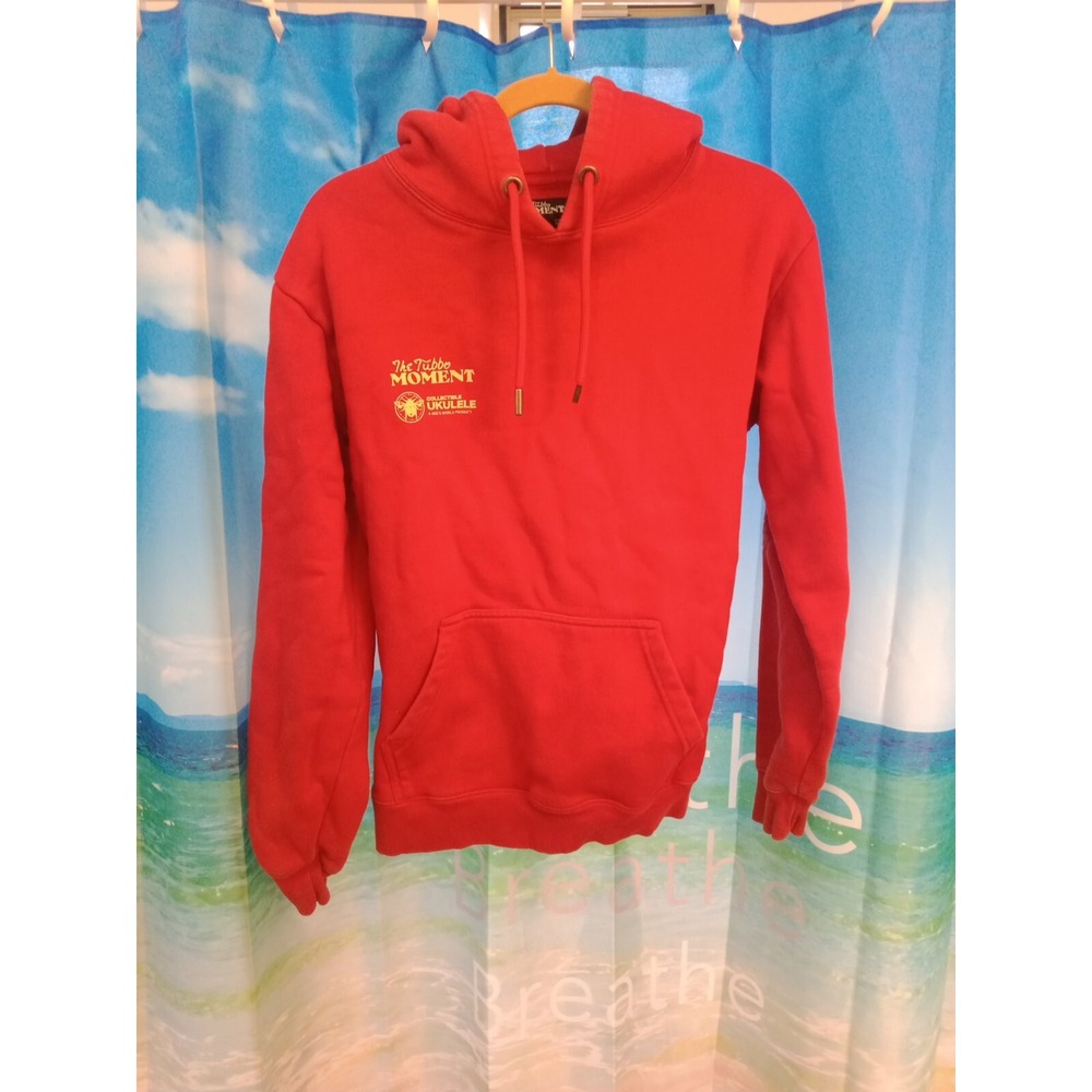 The Tubbo Moment Merch Tubbo Ukulele Hoodie Minecraft Youtube Size XS Red B31